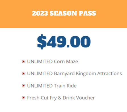 Barnyard Kingdom Admission