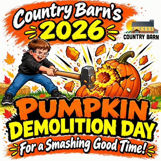 Pumpkin Demolition Day November 7th